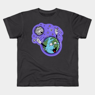 Moon watcher Kids T-Shirt